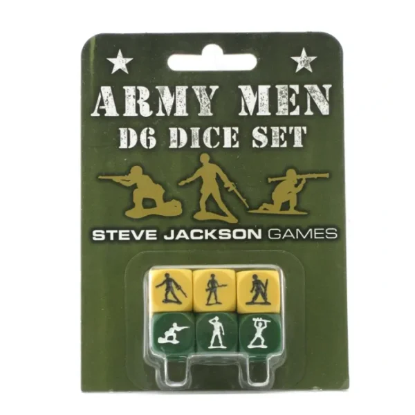 Army Men D6 Dice Set - 12 Pieces - Your Source for Gaming Essentials Fashion