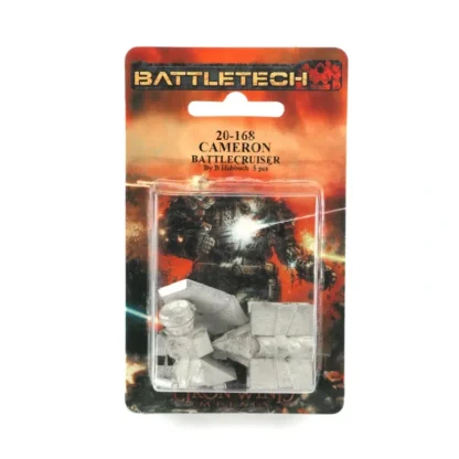 Tabletop Miniatures | Battletech Cameron Battlecruiser #20-168 Unpainted Sci-Fi Metal Miniature Figure - Your Source for Gaming Essentials