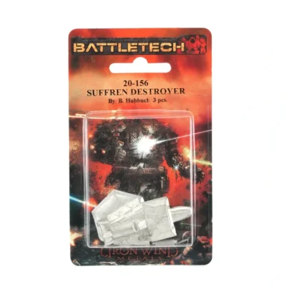Tabletop Miniatures | Battletech Suffren Destroyer #20-156 Unpainted Sci-Fi Metal Miniature Figure - Your Source for Gaming Essentials