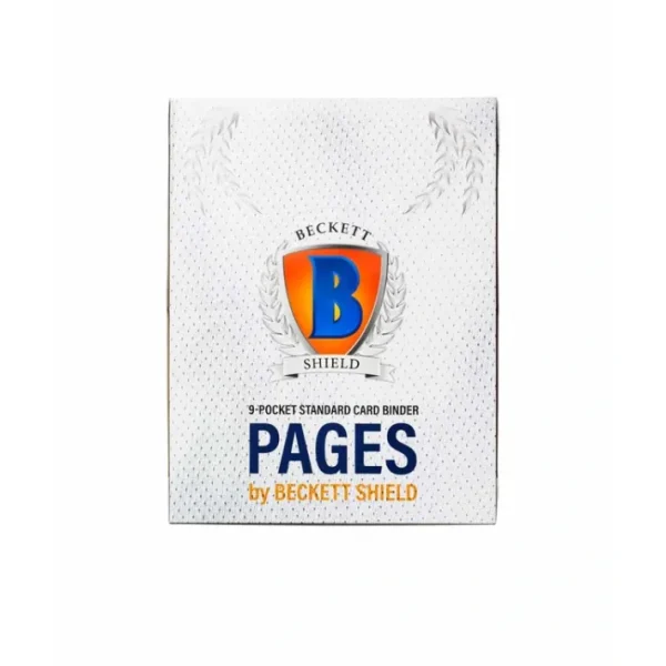 Beckett Shield Clear 9-Pocket Binder Pages (100) - Your Source for Gaming Essentials Online