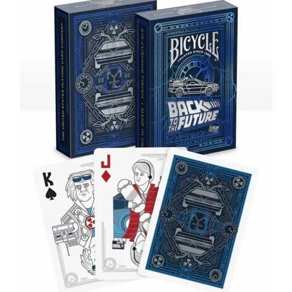 Bicycle Back To The Future Playing Cards Deck - Your Source for Gaming Essentials Cheap