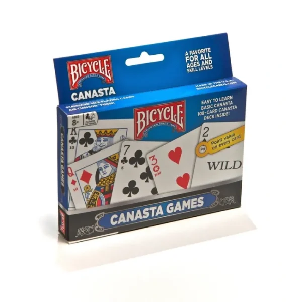 Bicycle Canasta Games Playing Cards - 108 Card Canasta Deck - Your Source for Gaming Essentials Outlet