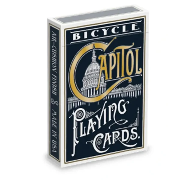 Bicycle Capitol Playing Cards - 1 Sealed Blue Deck - Your Source for Gaming Essentials New