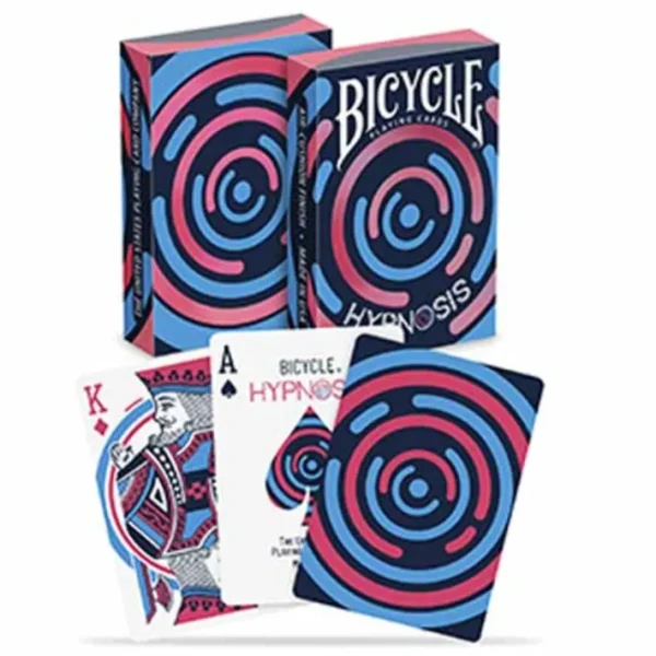 Bicycle Hypnosis V2 Blue & Pink Playing Cards - 1 Deck - Your Source for Gaming Essentials Clearance