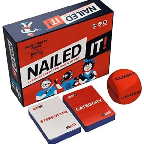 Bicycle Nailed It! - Adult Party Game - Your Source for Gaming Essentials Outlet