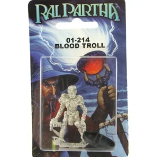 Tabletop Miniatures | Blood Troll #01-214 Classic Ral Partha Fantasy RPG Metal Figure - Your Source for Gaming Essentials