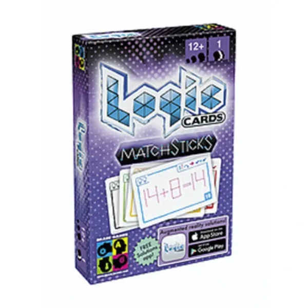 Brain Games Logic Cards: MatchSticks 53 Card Game Set - Your Source for Gaming Essentials New