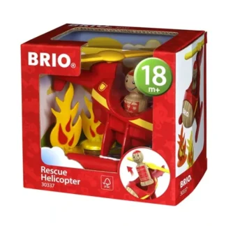 BRIO 4 Piece Rescue Helicopter Toddler Play Toy - Your Source for Gaming Essentials Hot