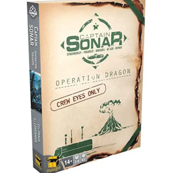 Captain Sonar Operation Dragon Campaign - Board Game Expansion - Your Source for Gaming Essentials Cheap