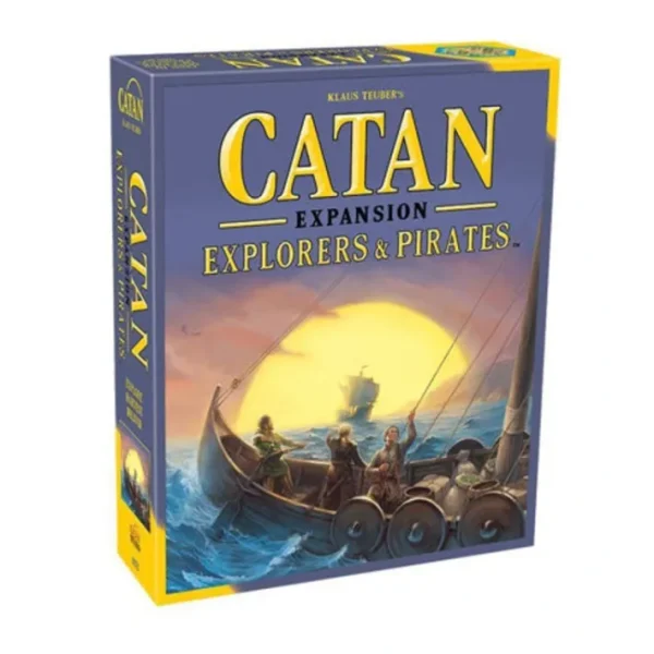 Catan: Explorers and Pirates Expansion Board Game - Your Source for Gaming Essentials Store