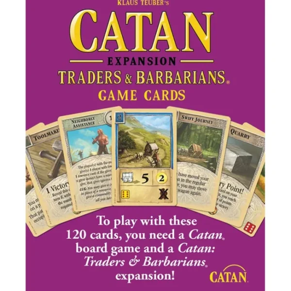 Catan: Traders and Barbarians Expansion Replacement Game Cards - Your Source for Gaming Essentials Cheap