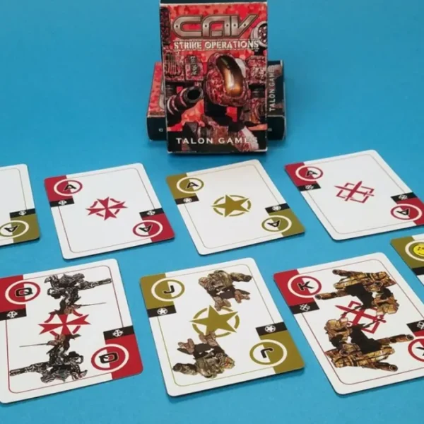 CAV: Strike Operations Themed Playing Cards - Your Source for Gaming Essentials Hot