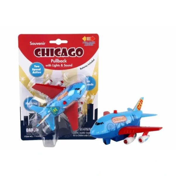 Chicago Pullback Toy with Light and Sound - Your Source for Gaming Essentials Best