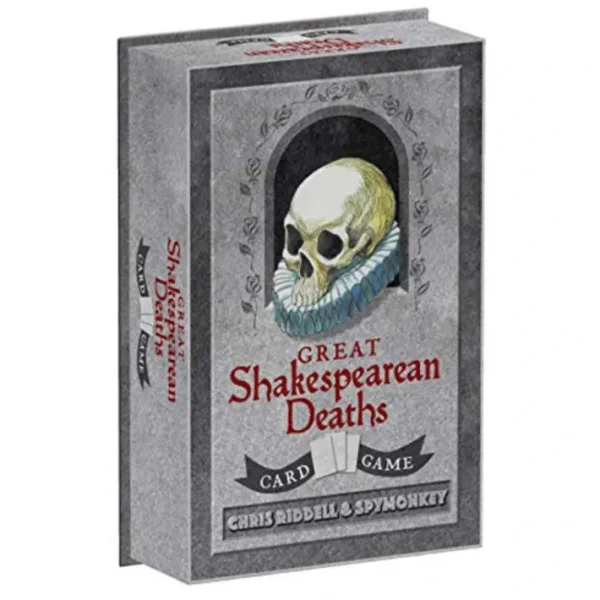 Chronicle Books Great Shakespearean Deaths Card Game - Your Source for Gaming Essentials Shop