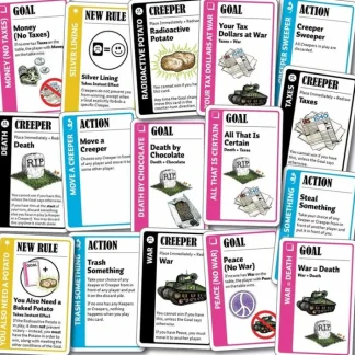 Creeper Pack Expansion for Fluxx 5.0 - Your Source for Gaming Essentials New