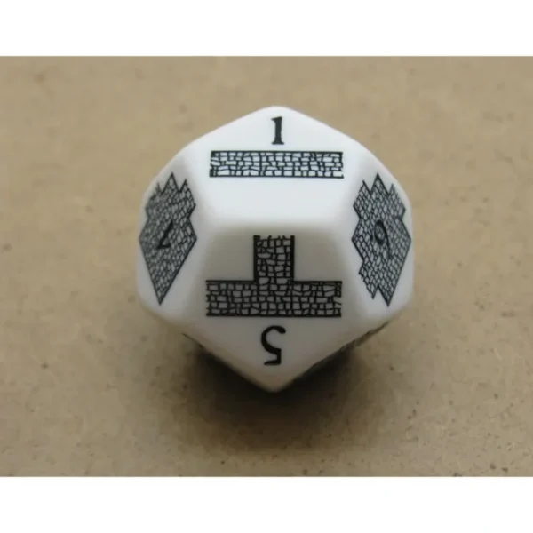 Custom Engraved 28mm D12 RPG D&D Dice - Dungeoneering Dice for Dungeon Building - Your Source for Gaming Essentials Outlet