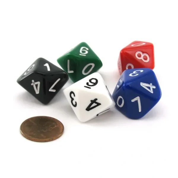 D10 Skew Dice - Choose Your Color - Your Source for Gaming Essentials Discount