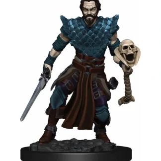 Tabletop Miniatures | D&D Icons of the Realms Premium Figure, Painted Miniature: (W4) Human Warlock Male - Your Source for Gaming Essentials
