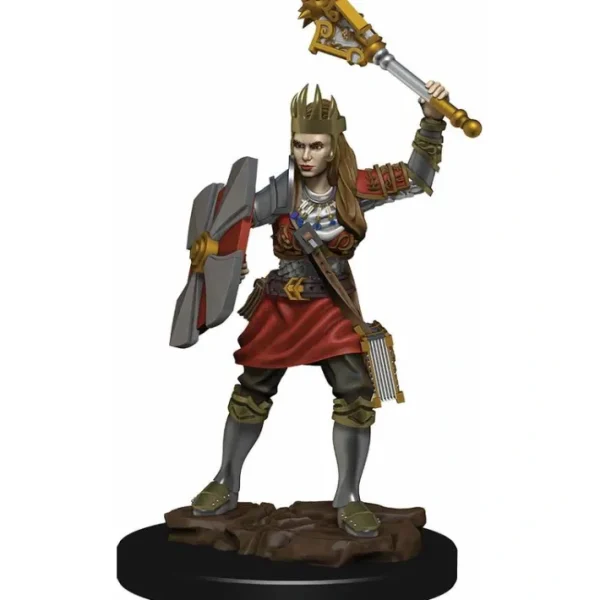 D&D Icons of the Realms Premium Figure, Painted Miniature: (W6) Human Cleric Female - Your Source for Gaming Essentials New