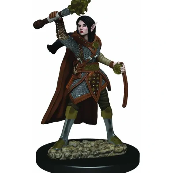 D&D Icons of the Realms Premium Figure, Painted Miniature: Elf Female Cleric - Your Source for Gaming Essentials Hot