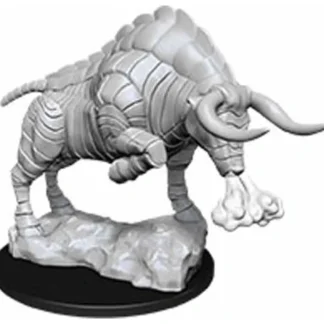 Tabletop Miniatures | D&D Nolzur's Marvelous Unpainted Miniatures (W12) Gorgon - Your Source for Gaming Essentials
