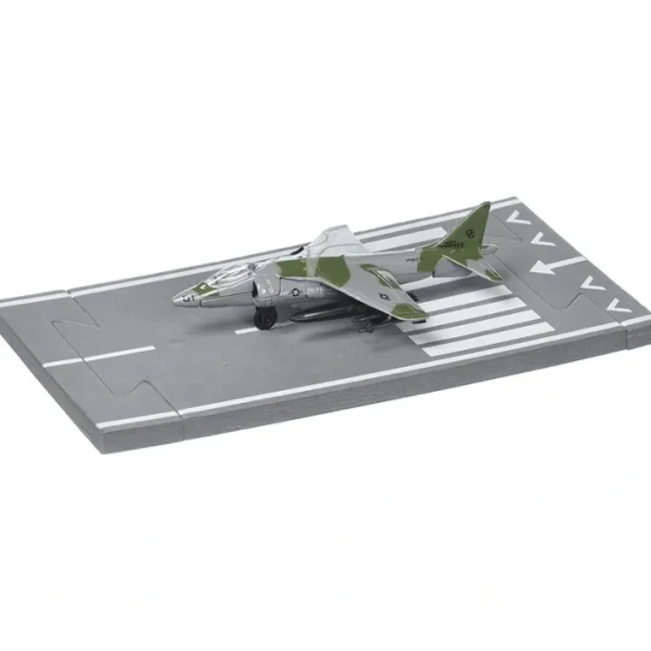 Daron Runway24 Diecast Metal Toy with Runway Section - AV8b Green Camoflage - Your Source for Gaming Essentials Best