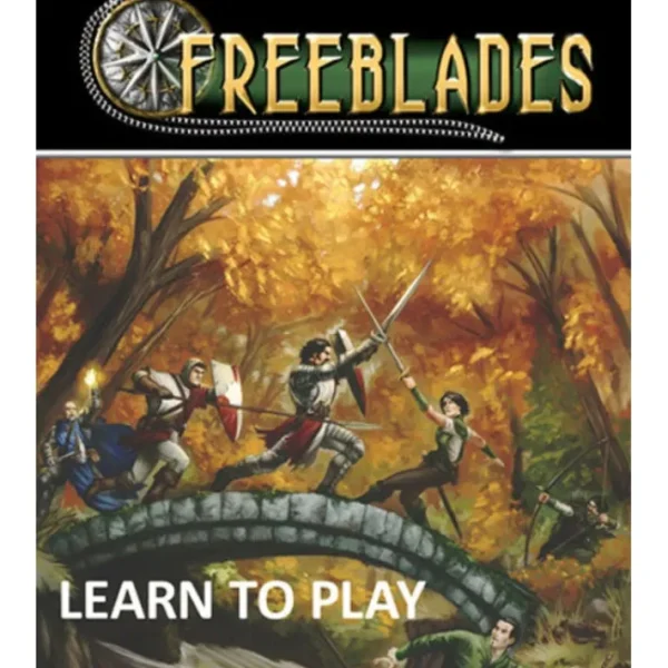 DGS Games Freeblades Learn to Play Rulebook - Standalone Game and Rules Set - Your Source for Gaming Essentials Online