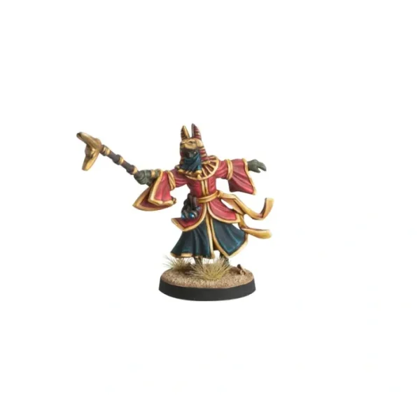 DGS Games Jackal-Priest #104003 Unpainted 32mm Scale Freeblades Metal Figure - Your Source for Gaming Essentials Fashion