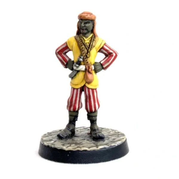 DGS Games Merchant #109001 Unpainted 32mm Scale Freeblades Metal Figure - Your Source for Gaming Essentials Store