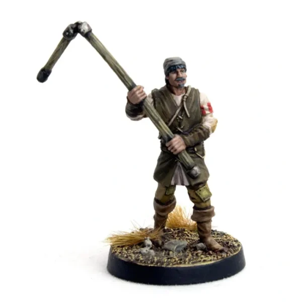 DGS Games Muster Thresher Pose 1 #103010 Unpainted 32mm Scale Metal Figure - Your Source for Gaming Essentials Outlet