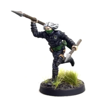 DGS Games Veteran Defender #112013 Unpainted 32mm Scale Freeblades Metal Figure - Your Source for Gaming Essentials Store