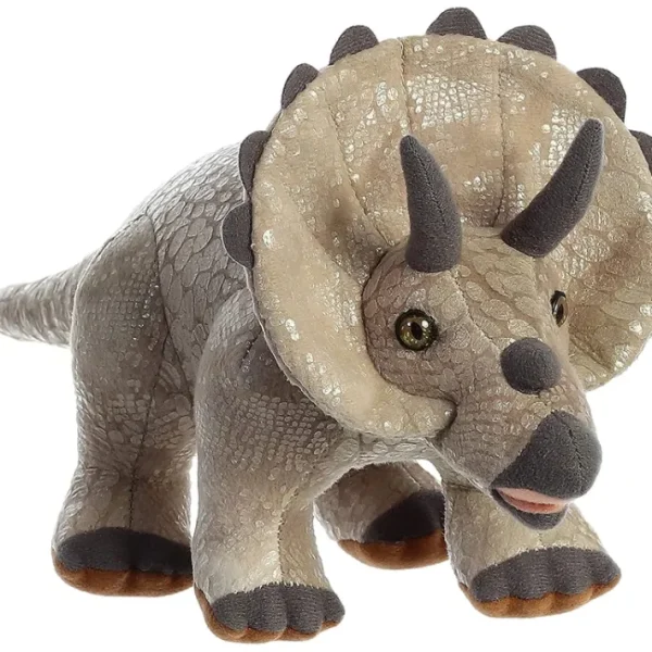 Dinosaurs 13" Aurora Plush Triceratops - Your Source for Gaming Essentials Fashion