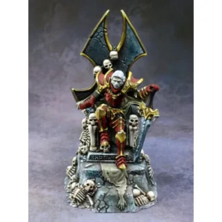 Dragoth the Defiler Undead Lord on Throne 03807 Unpainted Metal - Your Source for Gaming Essentials Outlet