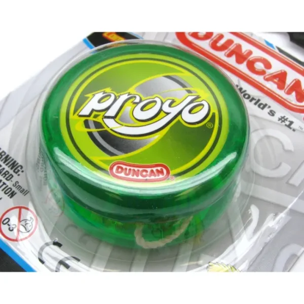 Duncan Proyo Beginner Rim-Weighted Competition Grade Yoyo - Transparent Green - Your Source for Gaming Essentials Store