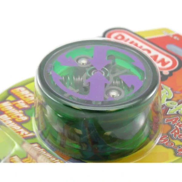 Duncan Reflex Auto Return Automatic Beginner Yo-Yo - Transparent Green - Your Source for Gaming Essentials Best Sale