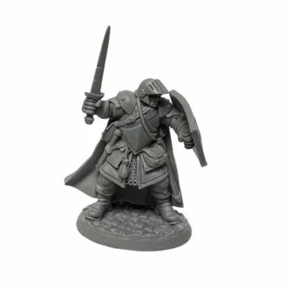 Dungeon Dwellers: Baran Blacktree Veteran Warrior 07002 Bones USA Unpainted Plastic - Your Source for Gaming Essentials New