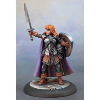 Dungeon Dwellers Caerindra Thistlemoor, Fighter #07012 Unpainted Metal - Your Source for Gaming Essentials Shop
