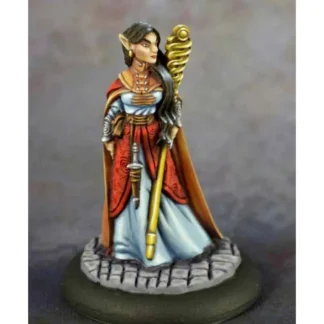 Dungeon Dwellers Elf Wizard, Anthanell #07028 Bones USA Unpainted Plastic Figure - Your Source for Gaming Essentials Best