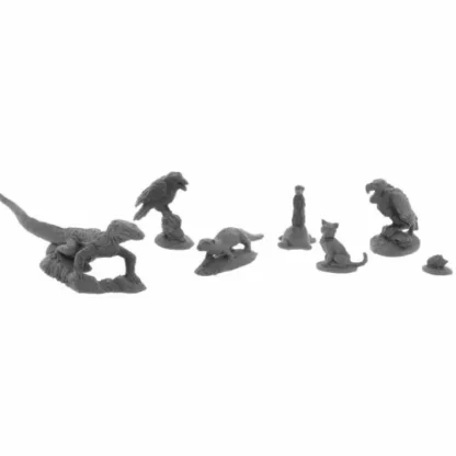 Dungeon Dwellers Familiars 3 #07050 Bones USA Unpainted Plastic Figures - Your Source for Gaming Essentials Best