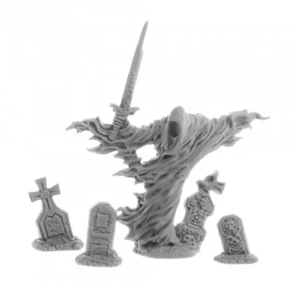 Dungeon Dwellers Grave Wraith #07034 Bones USA Unpainted Plastic Figure - Your Source for Gaming Essentials Best