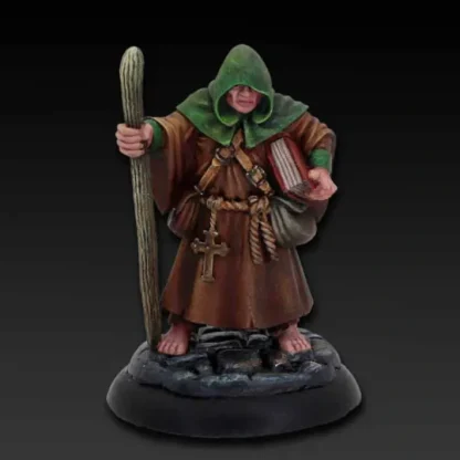 Dungeon Dwellers Human Monk, Brother Hammond #07027 Unpainted Metal Figure - Your Source for Gaming Essentials Cheap