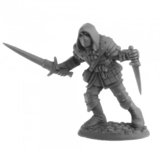 Dungeon Dwellers Naus, Waghalter (Human Rogue) #07060 Bones Unpainted Figure - Your Source for Gaming Essentials Best