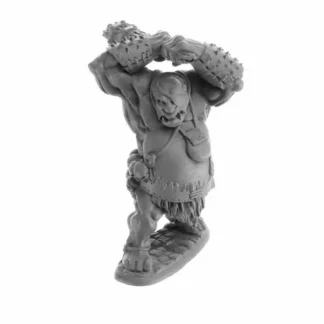 Dungeon Dwellers Ogre Smasher (Two Handed Club) #07061 Bones USA Unpainted Plastic Figure - Your Source for Gaming Essentials Outlet