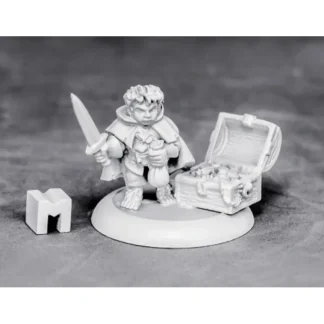 Dungeon Dwellers: Stitch Thimbletoe, Halfling Thief 07004 Unpainted Metal - Your Source for Gaming Essentials Shop
