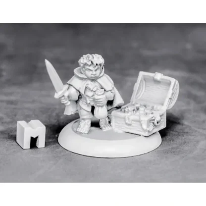 Dungeon Dwellers: Stitch Thimbletoe, Halfling Thief 07004 Unpainted Metal - Your Source for Gaming Essentials Shop