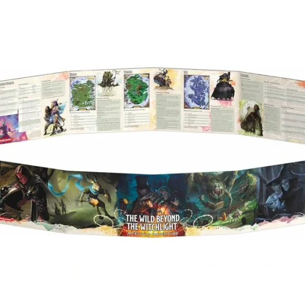 Dungeons & Dragons RPG: The Wild Beyond the Witchlight - DM Screen - Your Source for Gaming Essentials Store