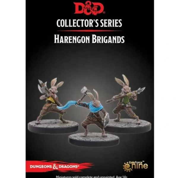 Dungeons & Dragons: The Wild Beyond the Witchlight - Agdon Longscarf & Haregon Brigands (3 Unpainted Resin Figures) - Your Source for Gaming Essentials Best Sale