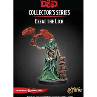 Dungeons and Dragons: Dungeon of the Mad Mage Collector`s Series Miniature - Ezzat the Lich - Your Source for Gaming Essentials Cheap