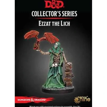 Dungeons and Dragons: Dungeon of the Mad Mage Collector`s Series Miniature - Ezzat the Lich - Your Source for Gaming Essentials Cheap