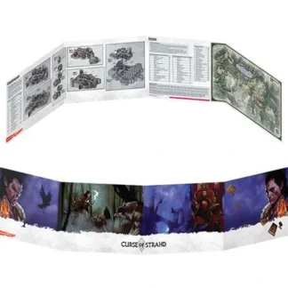 Dungeons and Dragons RPG: Curse of Strahd DM Screen - Your Source for Gaming Essentials Online